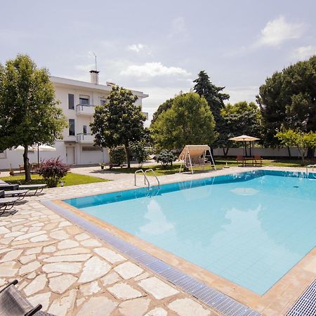 Zeusplace Poolvilla Natura Paralia กาเตรินี ภายนอก รูปภาพ
