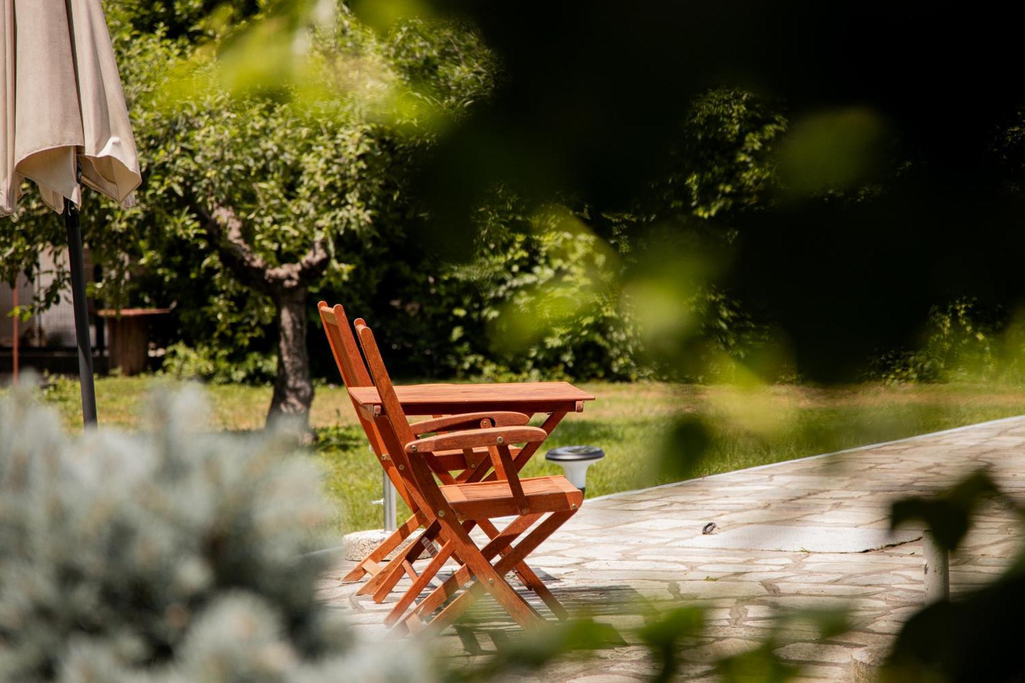 Zeusplace Poolvilla Natura Paralia กาเตรินี ภายนอก รูปภาพ